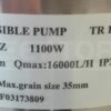 Tühjenduspump TR1100 INOX - Image 2