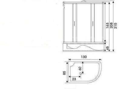 Aurusaun Constar ET-9002L 130x85x215 ettorel.ee